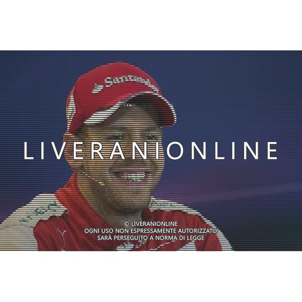 Sebastian Vettel (GER) Ferrari in the FIA Press Conference. 25.10.2015. Formula 1 World Championship, Rd 16, United States Grand Prix, Austin, Texas, USA, Race Day. AG ALDO LIVERANI SAS ONLY ITALY