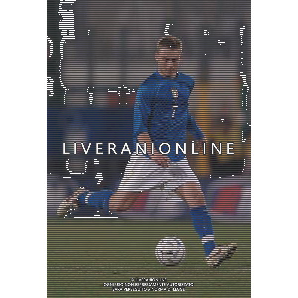 Cagliari 09-02-2005 italia-russia 2:0 nella foto de rossi daniele ph marco luzzani/ag aldo liverani s.a.s.