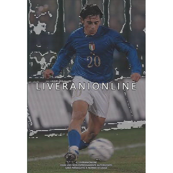 Cagliari 09-02-2005 italia-russia 2:0 nella foto esposito mauro ph marco luzzani/ag aldo liverani s.a.s.