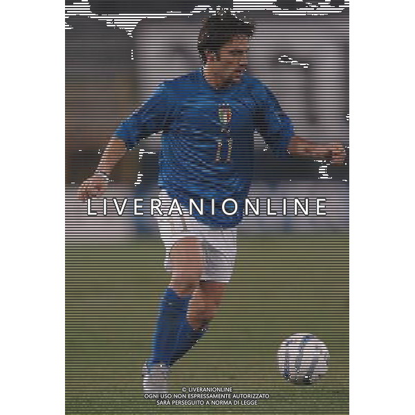 Cagliari 09-02-2005 italia-russia 2:0 nella foto montella vincenzo ph marco luzzani/ag aldo liverani s.a.s.