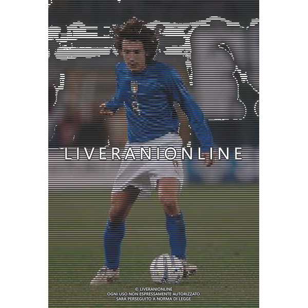 Cagliari 09-02-2005 italia-russia 2:0 nella foto pirlo andrea ph marco luzzani/ag aldo liverani s.a.s.