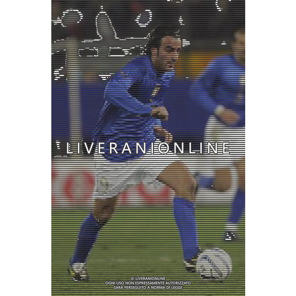 Cagliari 9 febbraio 2005 Italia - Russia amichevole nella foto: Barone Simone foto Andry / Ag. Aldo Liverani