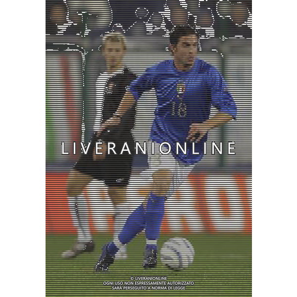 Cagliari 9 febbraio 2005 Italia - Russia amichevole nella foto: Blasi Emanuele foto Andry / Ag. Aldo Liverani