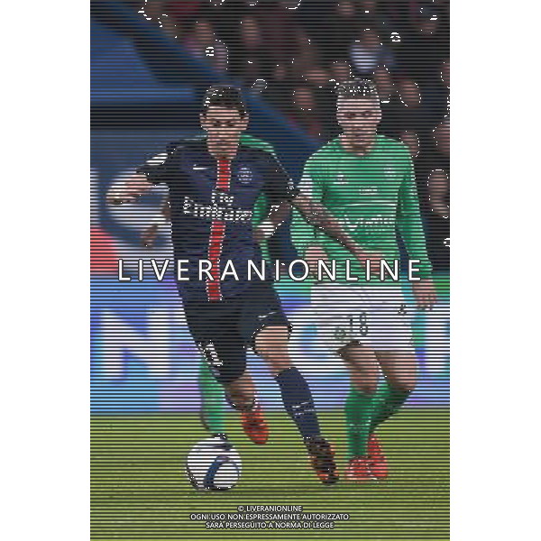 Angel DI MARIA - 25.10.2015 - PSG / Saint Etienne - 11eme journee Ligue 1 Photo : Nolwenn Le Gouic / Icon Sport /AGENZIA ALDO LIVERANI SAS - Italy Only editorial use only