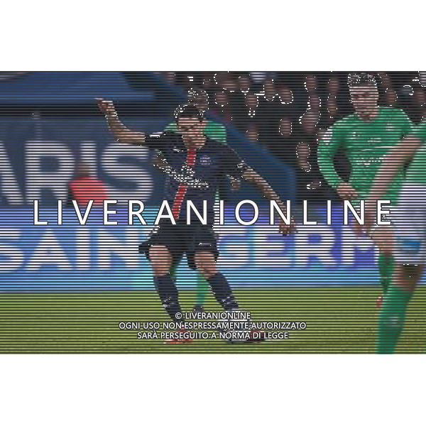 Angel DI MARIA - 25.10.2015 - PSG / Saint Etienne - 11eme journee Ligue 1 Photo : Nolwenn Le Gouic / Icon Sport /AGENZIA ALDO LIVERANI SAS - Italy Only editorial use only