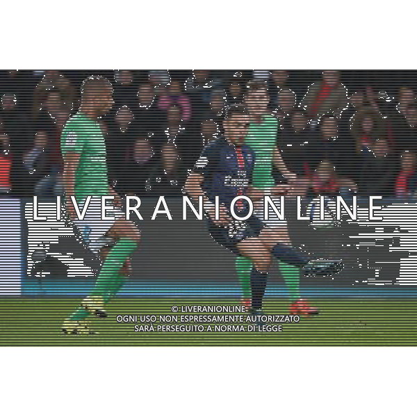Layvin KURZAWA - 25.10.2015 - PSG / Saint Etienne - 11eme journee Ligue 1 Photo : Nolwenn Le Gouic / Icon Sport /AGENZIA ALDO LIVERANI SAS - Italy Only editorial use only