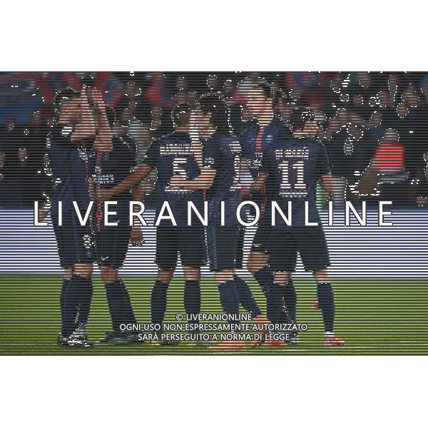 joie Zlatan IBRAHIMOVIC - 25.10.2015 - PSG / Saint Etienne - 11eme journee Ligue 1 Photo : Nolwenn Le Gouic / Icon Sport /AGENZIA ALDO LIVERANI SAS - Italy Only editorial use only