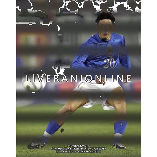 Cagliari 9 febbraio 2005 Italia - Russia amichevole nella foto: Esposito Mauro foto Andry / Ag. Aldo Liverani