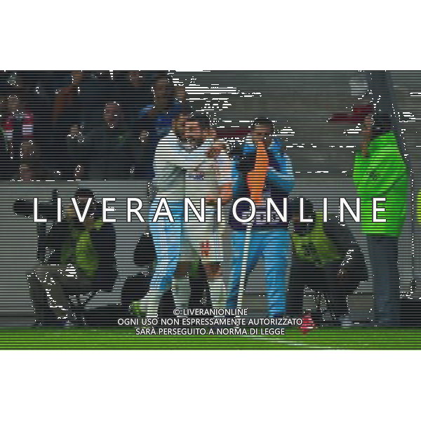 Joie Romain ALESSANDRINI - 25.10.2015 - Lille / Marseille - 11eme journee de Ligue 1 Photo: Dave Winter / Icon Sport /AGENZIA ALDO LIVERANI SAS - Italy Only editorial use only
