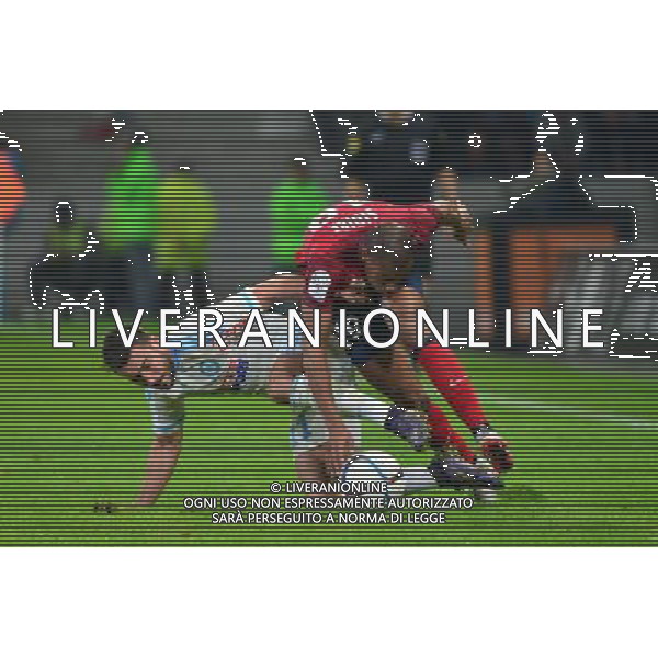 Romain ALESSANDRINI / Djibril SIDIBE - 25.10.2015 - Lille / Marseille - 11eme journee de Ligue 1 Photo: Dave Winter / Icon Sport /AGENZIA ALDO LIVERANI SAS - Italy Only editorial use only