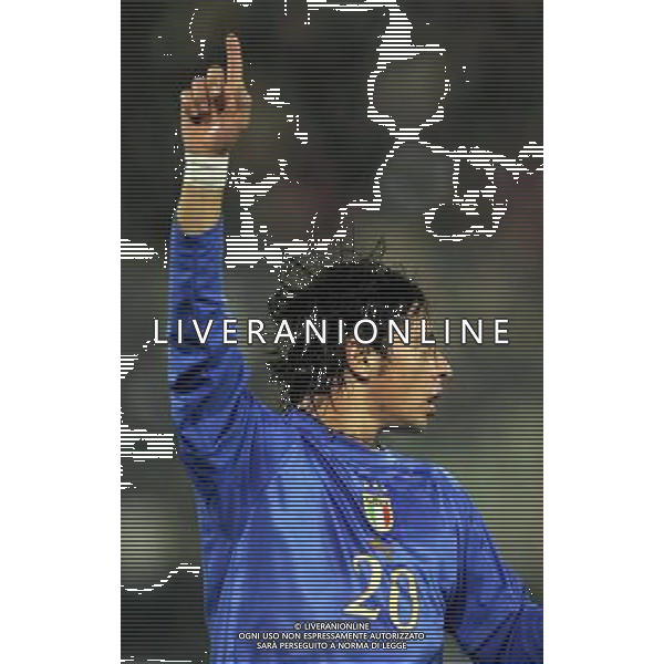 Cagliari 9 febbraio 2005 Italia - Russia amichevole nella foto: Esposito Mauro foto Andry / Ag. Aldo Liverani