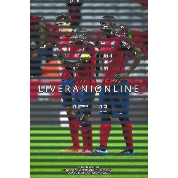 Deception Lille / Rio MAVUBA / Renato CIVELLI / Bakary SOUMAORO - 25.10.2015 - Lille / Marseille - 11eme journee de Ligue 1 Photo: Dave Winter / Icon Sport /AGENZIA ALDO LIVERANI SAS - Italy Only editorial use only