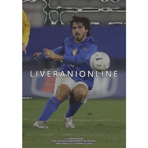 Cagliari 9 febbraio 2005 Italia - Russia amichevole nella foto: Gattuso Gennaro foto Andry / Ag. Aldo Liverani