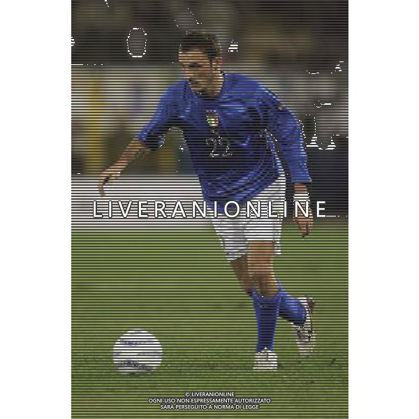 Cagliari 9 febbraio 2005 Italia - Russia amichevole nella foto: Langella Antonio foto Andry / Ag. Aldo Liverani