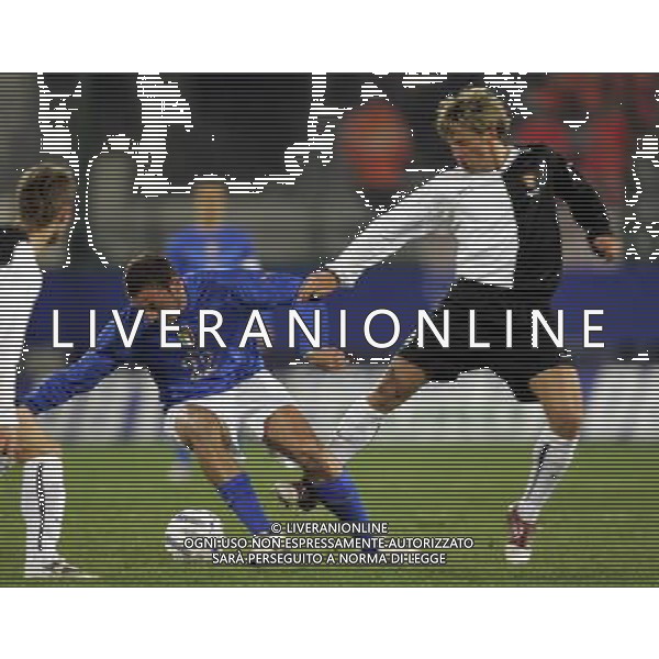 Cagliari 9 febbraio 2005 Italia - Russia amichevole nella foto: Langella Antonio foto Andry / Ag. Aldo Liverani