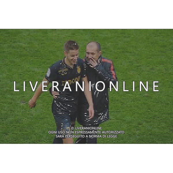 Leonardo Jardim / Mario Pasalic - 25.10.2015 - Reims / Monaco - 11eme journee de Ligue 1 Photo : Andre Ferreira / Icon Sport AG ALDO LIVERANI SAS ONLY ITALY