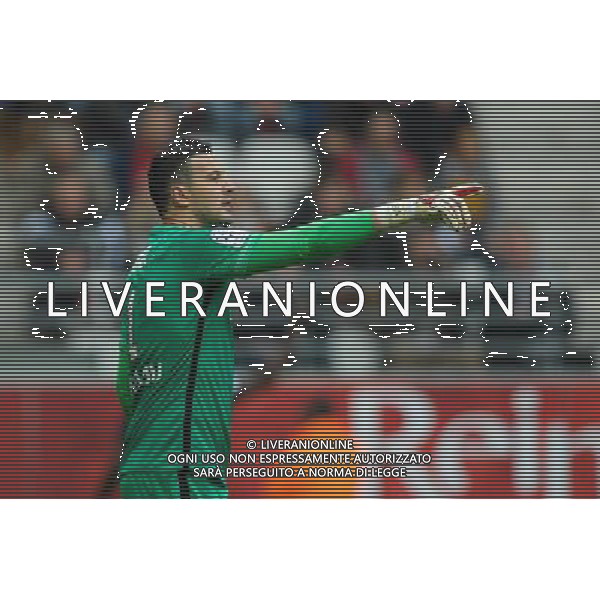 Danijel Subasic - 25.10.2015 - Reims / Monaco - 11eme journee de Ligue 1 Photo : Andre Ferreira / Icon Sport AG ALDO LIVERANI SAS ONLY ITALY