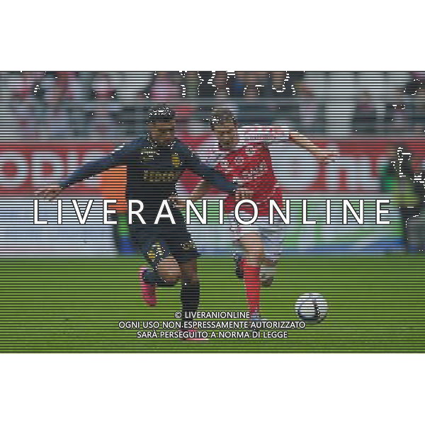 Nabil Dirar / Franck Signorino - 25.10.2015 - Reims / Monaco - 11eme journee de Ligue 1 Photo : Andre Ferreira / Icon Sport AG ALDO LIVERANI SAS ONLY ITALY
