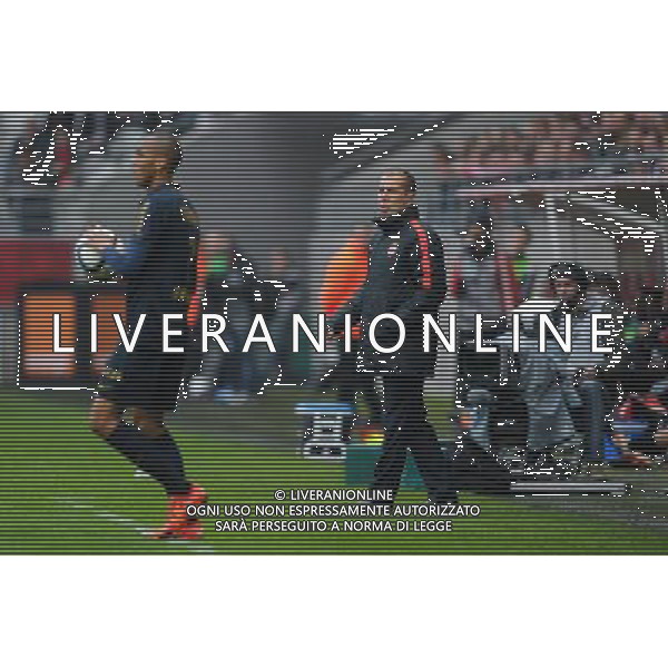Leonardo Jardim / Fabinho - 25.10.2015 - Reims / Monaco - 11eme journee de Ligue 1 Photo : Andre Ferreira / Icon Sport AG ALDO LIVERANI SAS ONLY ITALY