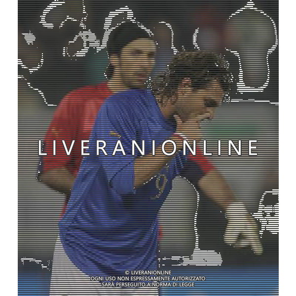 Cagliari 9 febbraio 2005 Italia - Russia amichevole nella foto: Vieri Christian foto Andry / Ag. Aldo Liverani
