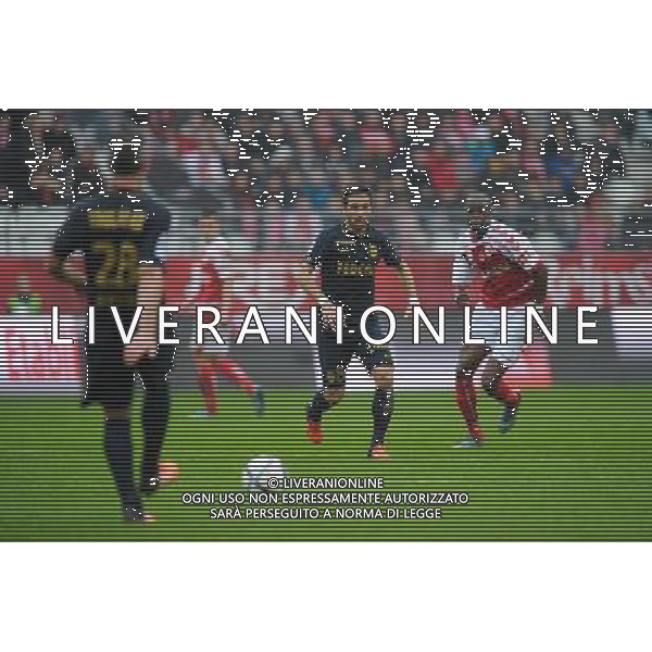 Joao Moutinho / Prince Oniangue / Jeremy Toulalan - 25.10.2015 - Reims / Monaco - 11eme journee de Ligue 1 Photo : Andre Ferreira / Icon Sport AG ALDO LIVERANI SAS ONLY ITALY