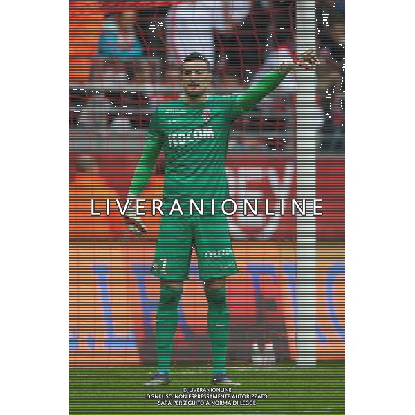 Danijel Subasic - 25.10.2015 - Reims / Monaco - 11eme journee de Ligue 1 Photo : Andre Ferreira / Icon Sport AG ALDO LIVERANI SAS ONLY ITALY