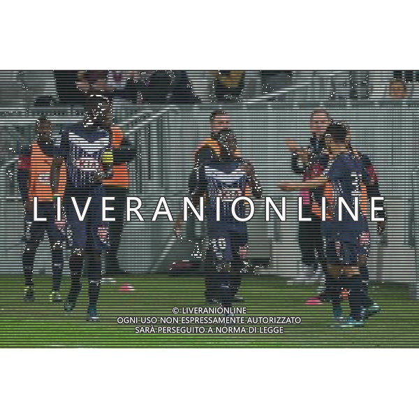 joie Bordeaux - 25.10.2015 - Bordeaux / Troyes - 11eme journee de Ligue 1 Photo : Caroline Blumberg / Icon Sport/AGENZIA ALDO LIVERANI SAS - ITALY ONLY EDITORIAL USE ONLY