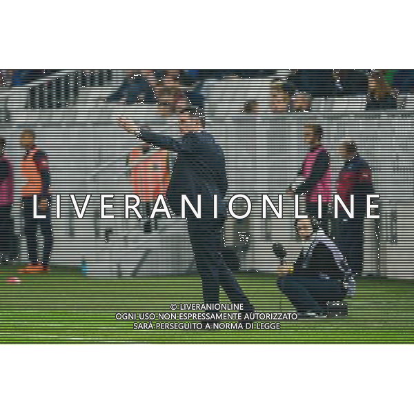 Willy Sagnol - 25.10.2015 - Bordeaux / Troyes - 11eme journee de Ligue 1 Photo : Caroline Blumberg / Icon Sport/AGENZIA ALDO LIVERANI SAS - ITALY ONLY EDITORIAL USE ONLY