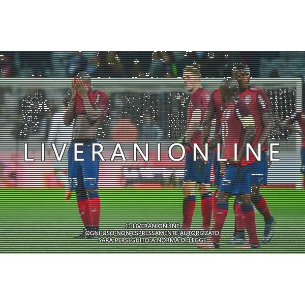 Bakary SOUMAORO / Deception Lille - 25.10.2015 - Lille / Marseille - 11eme journee de Ligue 1 Photo: Dave Winter / Icon Sport/AGENZIA ALDO LIVERANI SAS - ITALY ONLY EDITORIAL USE ONLY