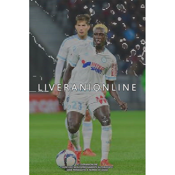 Benjamin MENDY - 25.10.2015 - Lille / Marseille - 11eme journee de Ligue 1 Photo: Dave Winter / Icon Sport/AGENZIA ALDO LIVERANI SAS - ITALY ONLY EDITORIAL USE ONLY
