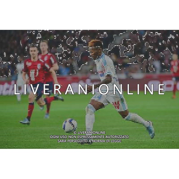 Georges Kevin NKOUDOU - 25.10.2015 - Lille / Marseille - 11eme journee de Ligue 1 Photo: Dave Winter / Icon Sport/AGENZIA ALDO LIVERANI SAS - ITALY ONLY EDITORIAL USE ONLY