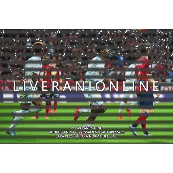 Joie Michy BATSHUAYI - 25.10.2015 - Lille / Marseille - 11eme journee de Ligue 1 Photo: Dave Winter / Icon Sport/AGENZIA ALDO LIVERANI SAS - ITALY ONLY EDITORIAL USE ONLY