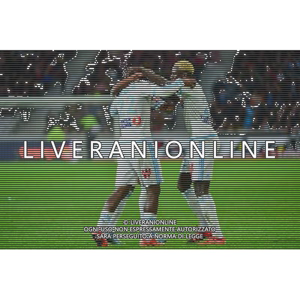 Joie Michy BATSHUAYI - 25.10.2015 - Lille / Marseille - 11eme journee de Ligue 1 Photo: Dave Winter / Icon Sport/AGENZIA ALDO LIVERANI SAS - ITALY ONLY EDITORIAL USE ONLY
