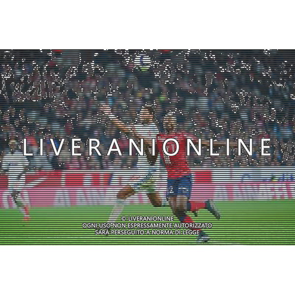 Jorge Pires da FONSECA ROLANDO / Sehrou GUIRASSY - 25.10.2015 - Lille / Marseille - 11eme journee de Ligue 1 Photo: Dave Winter / Icon Sport/AGENZIA ALDO LIVERANI SAS - ITALY ONLY EDITORIAL USE ONLY