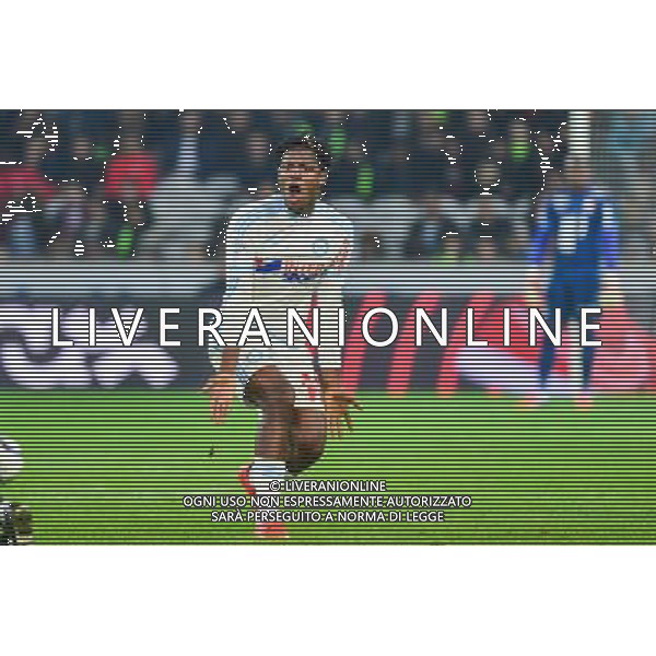 Michy BATSHUAYI - 25.10.2015 - Lille / Marseille - 11eme journee de Ligue 1 Photo: Dave Winter / Icon Sport/AGENZIA ALDO LIVERANI SAS - ITALY ONLY EDITORIAL USE ONLY
