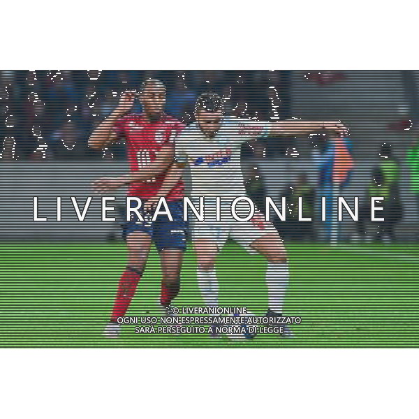Romain ALESSANDRINI / Djibril SIDIBE - 25.10.2015 - Lille / Marseille - 11eme journee de Ligue 1 Photo: Dave Winter / Icon Sport/AGENZIA ALDO LIVERANI SAS - ITALY ONLY EDITORIAL USE ONLY