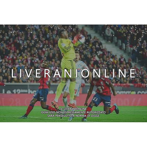 Steve MANDANDA - 25.10.2015 - Lille / Marseille - 11eme journee de Ligue 1 Photo: Dave Winter / Icon Sport/AGENZIA ALDO LIVERANI SAS - ITALY ONLY EDITORIAL USE ONLY
