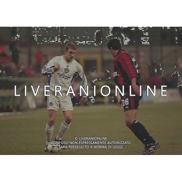 11-03-1999 MILAN DINAMO KIEV NELLA FOTO Andriy Shevchenko AG ALDO LIVERANI SAS