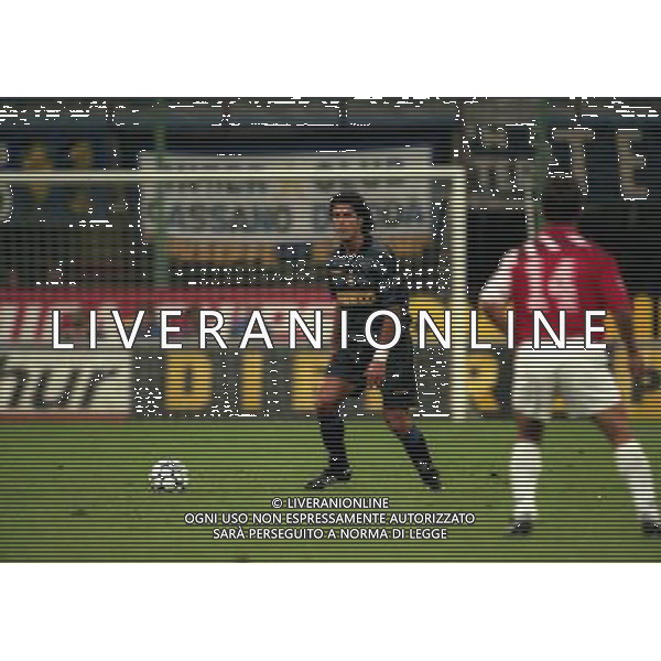 MILANO COPPA UEFA 16-09-1997 INTER -NEUCHATEL XAMAX NELLA FOTO FABIO GALANTE AG ALDO LIVERANI SAS