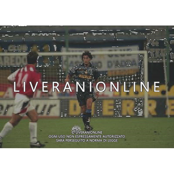 MILANO COPPA UEFA 16-09-1997 INTER -NEUCHATEL XAMAX NELLA FOTO FABIO GALANTE AG ALDO LIVERANI SAS