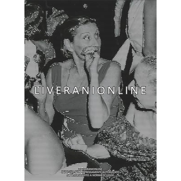 EDDA MUSSOLINI CONIUGATA CIANO NELLA SEDE DELL\'AMBASCIATA DEL BRASILE A ROMA DURANTE UNA SFILATA DI MODA - LUGLIO 1963 - RETROSPETTIVA ©ARCHIVIO/AGENZIA ALDO LIVERANI SAS
