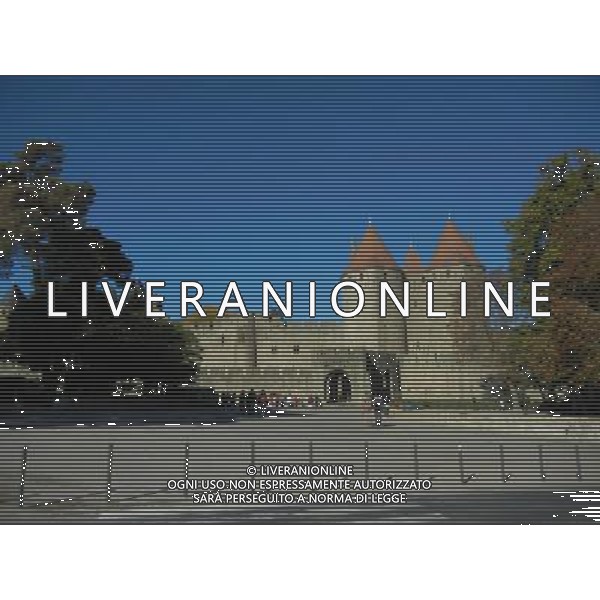 FRANCIA 2015 CARCASSONE NELLA FOTO Carcassonne  una cittˆ francese situata nel dipartimento dell\'Aude, del quale  capoluogo, nella regione della Linguadoca-Rossiglione AG ALDO LIVERANI SAS