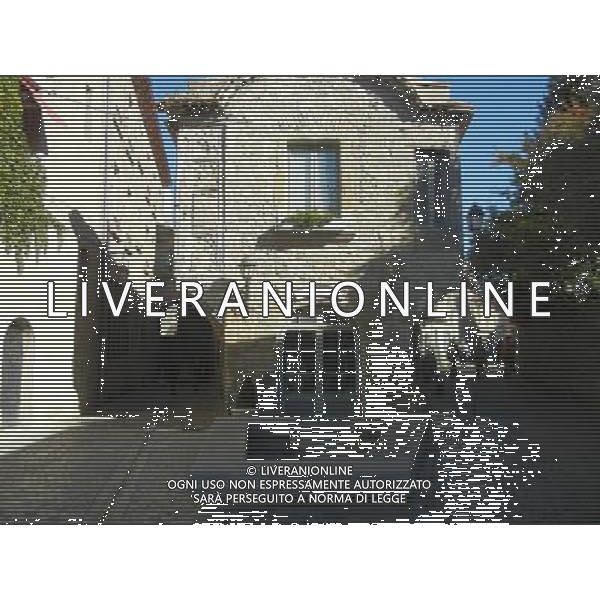 FRANCIA 2015 CARCASSONE NELLA FOTO Carcassonne  una cittˆ francese situata nel dipartimento dell\'Aude, del quale  capoluogo, nella regione della Linguadoca-Rossiglione AG ALDO LIVERANI SAS