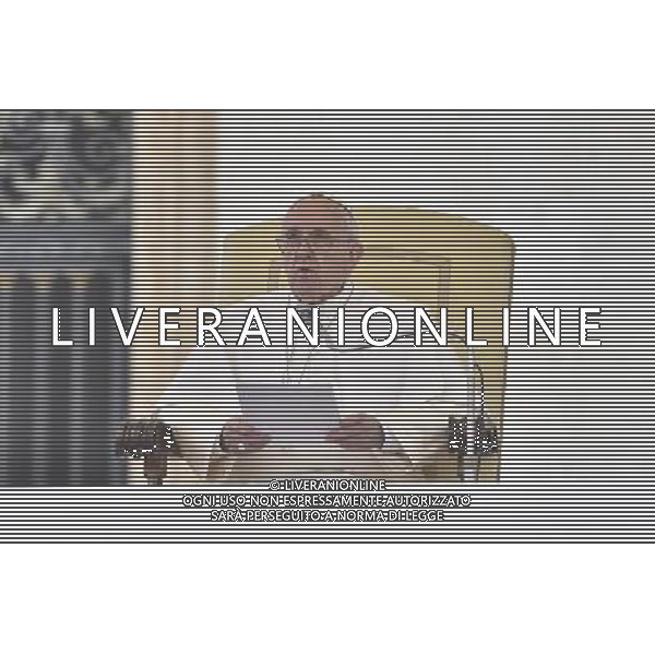 Udienza Generale Di Sua Santitˆ\' Papa Francesco a Piazza San Pietro Citta\' del Vaticano Roma 28 ottobre 2015 ©Corradetti/AGENZIA ALDO LIVERANI SAS