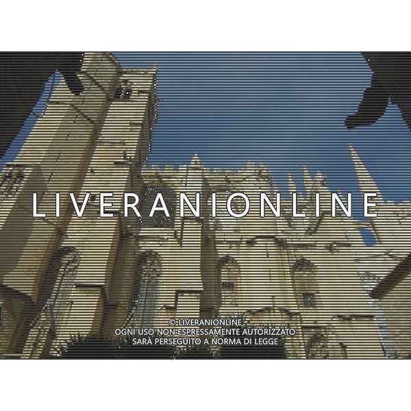 FRANCIA NARBONNE CITTA 2015 NELLA FOTO ALCUNE VEDUTE DI NARBONNE LA CATTEDRALE AG ALDO LIVERANI SAS