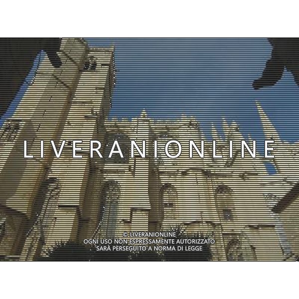FRANCIA NARBONNE CITTA 2015 NELLA FOTO ALCUNE VEDUTE DI NARBONNE LA CATTEDRALE AG ALDO LIVERANI SAS