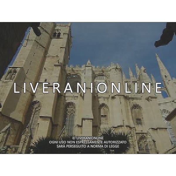 FRANCIA NARBONNE CITTA 2015 NELLA FOTO ALCUNE VEDUTE DI NARBONNE LA CATTEDRALE AG ALDO LIVERANI SAS