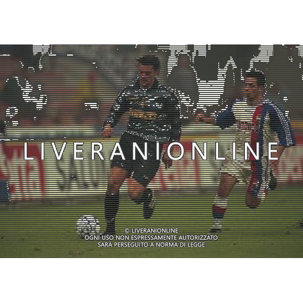 MILAN COPPA UEFA 21-10-1997 INTER OLYMPIC LIONE NELLA FOTO GIULY-LUIGI SARTOR AG ALDO LIVERANI SAS