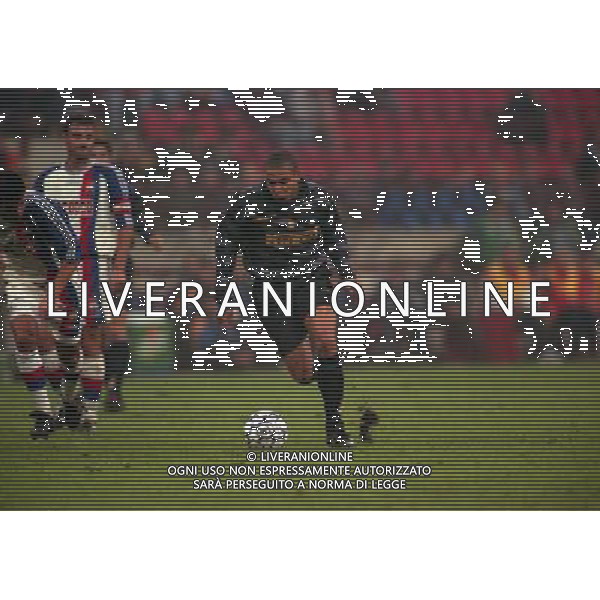 MILAN COPPA UEFA 21-10-1997 INTER OLYMPIC LIONE NELLA FOTO RONALDO AG ALDO LIVERANI SAS