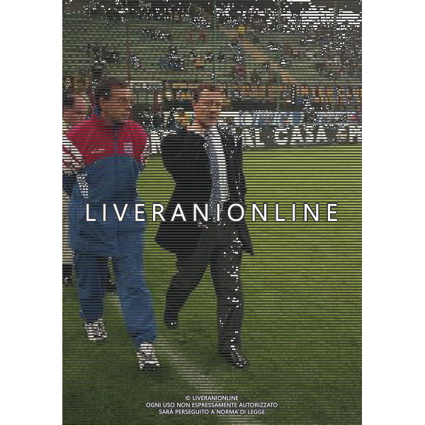 MILAN COPPA UEFA 21-10-1997 INTER OLYMPIC LIONE NELLA FOTO Bernard Lacombe AG ALDO LIVERANI SAS